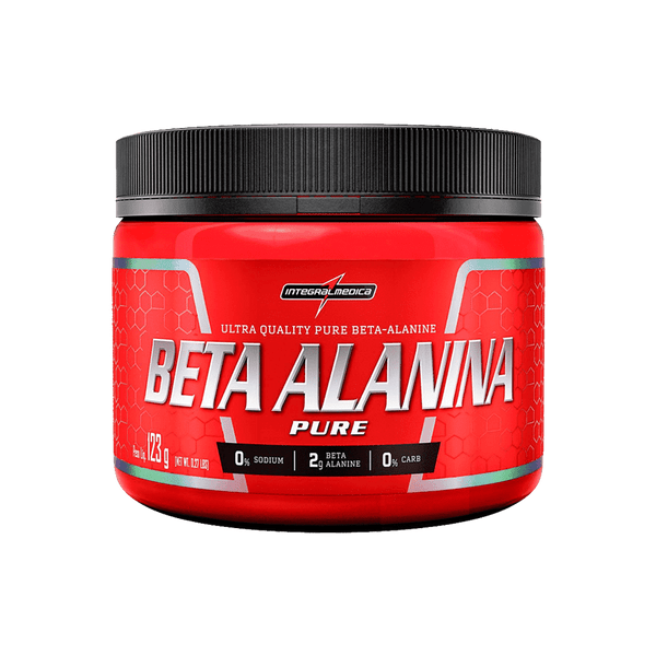 Beta Alanina Pure Pote 123g - Integralmédica